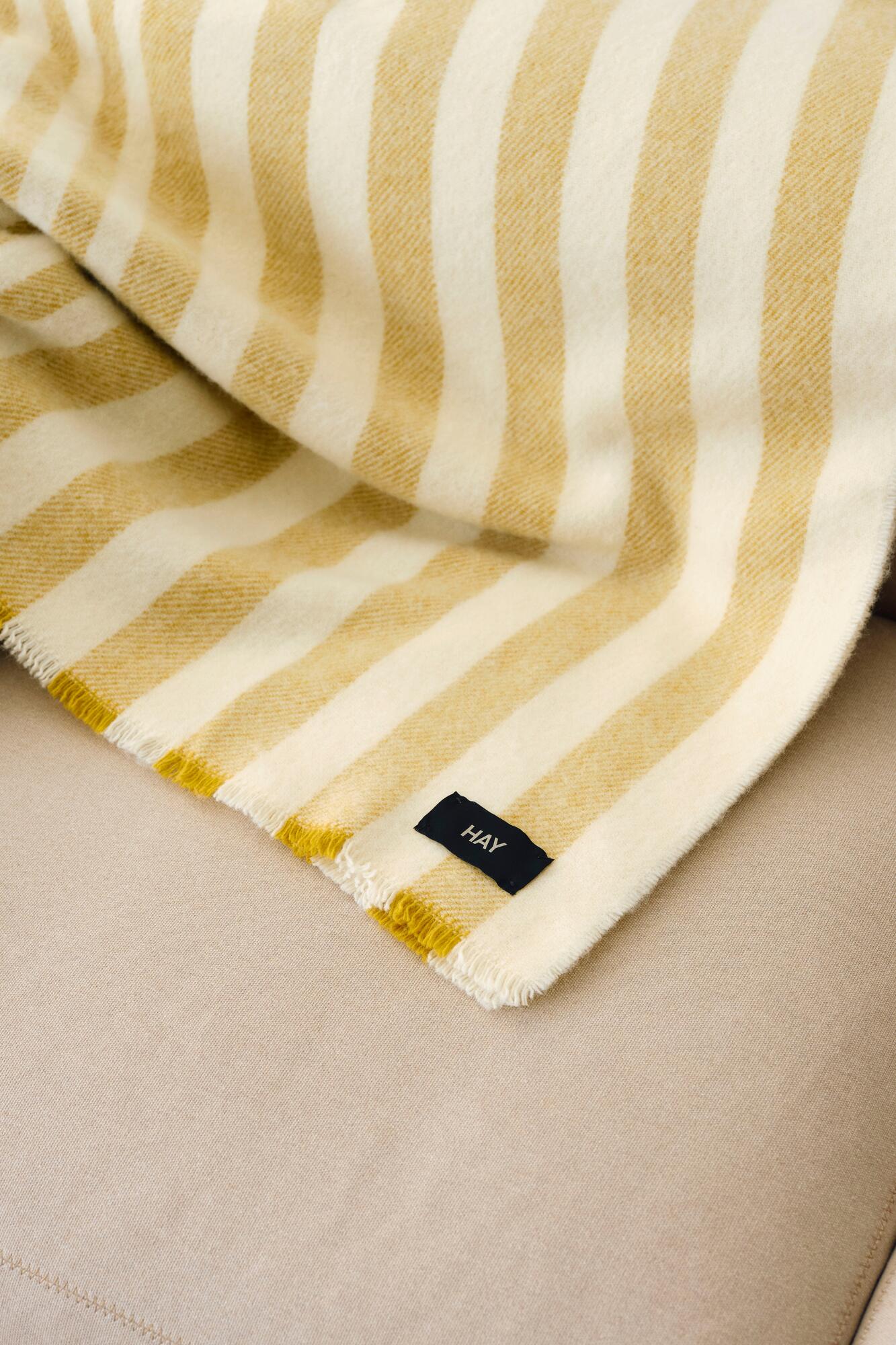 Duo uldtæppe, 130x180 cm - Cream